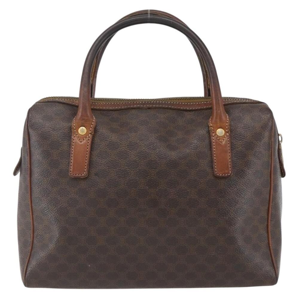 Celine Macadam Handbag Brown